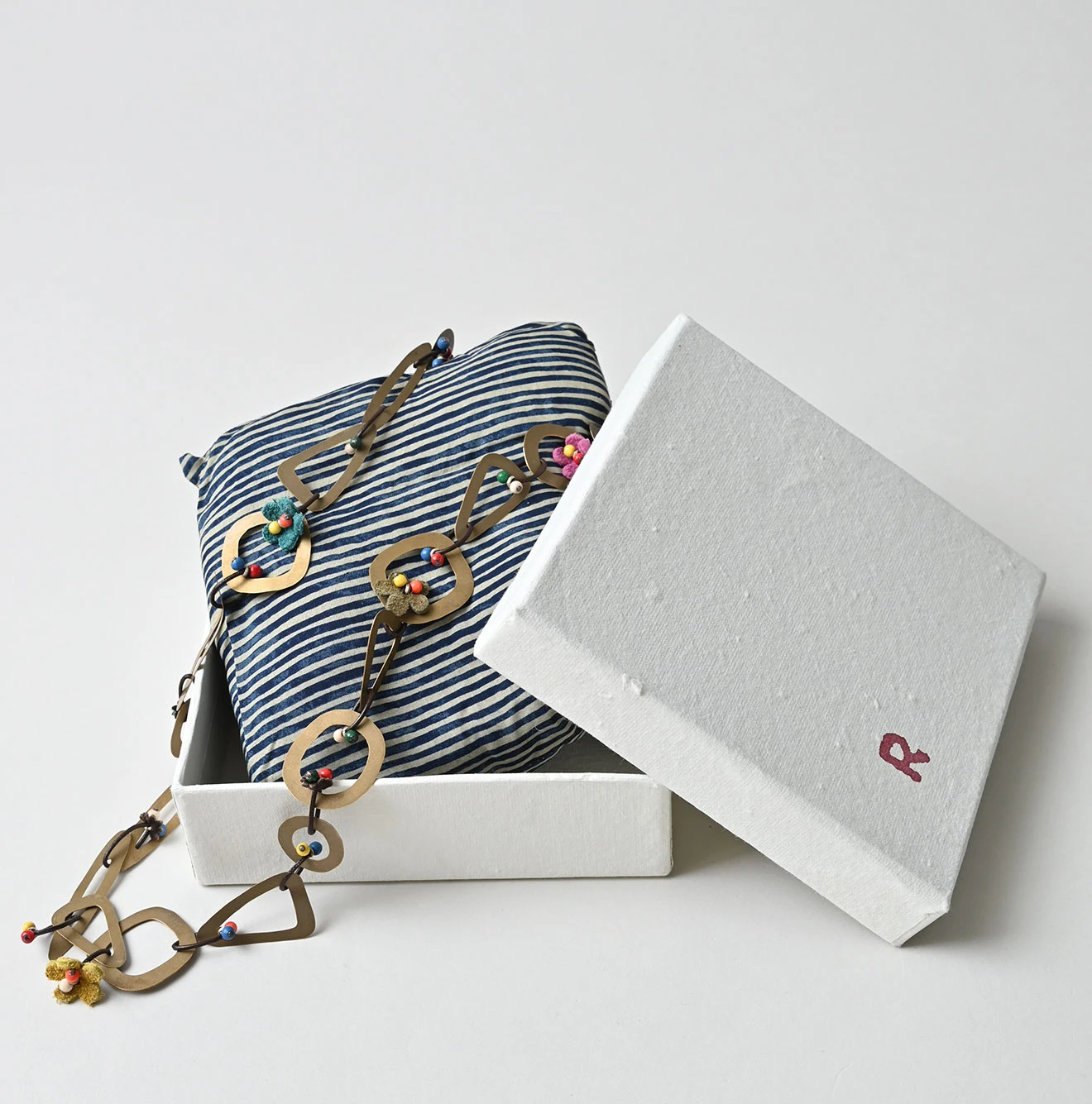 45R(フォーティファイブアール) |○△□真鍮ネックレス