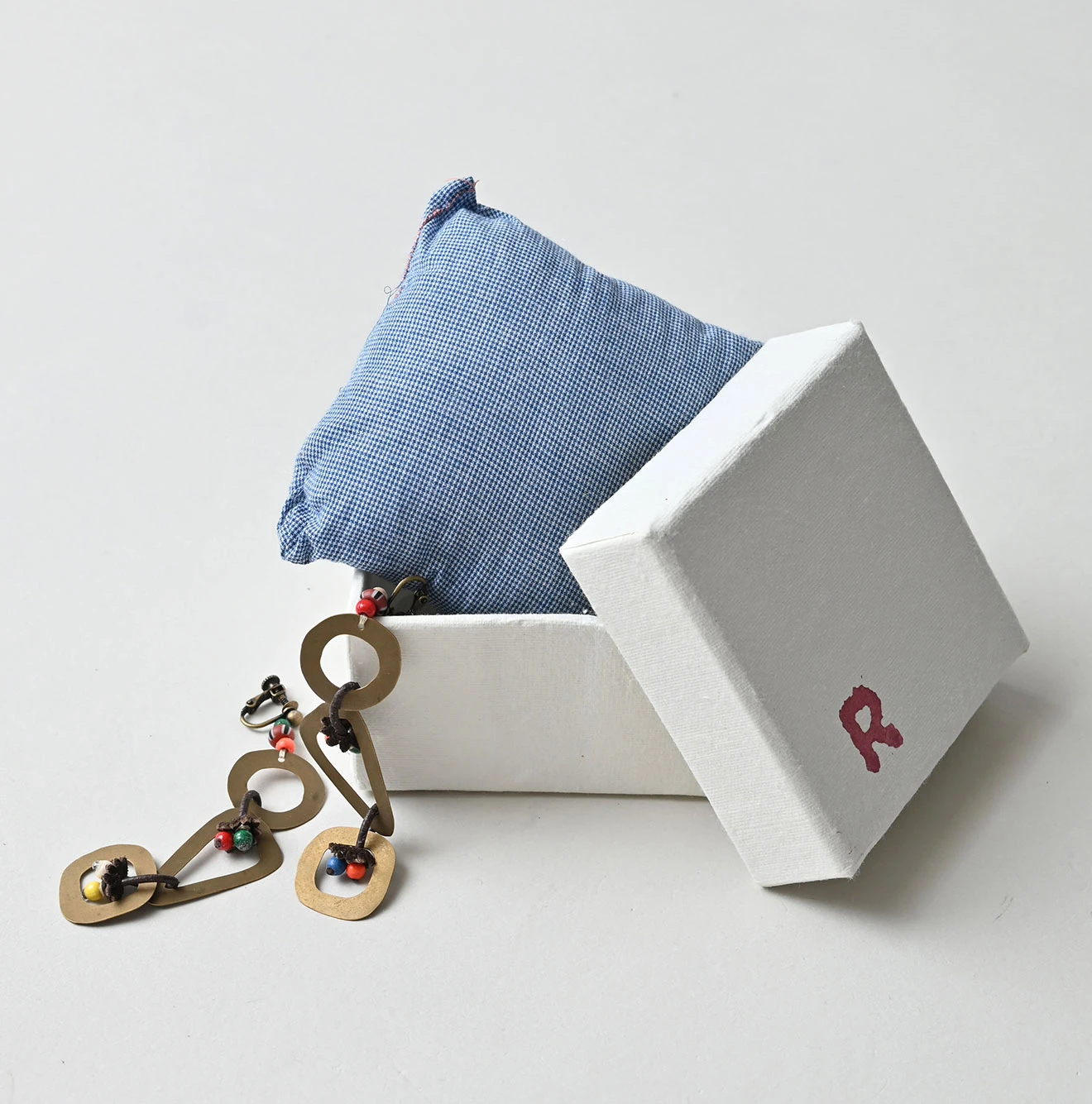 45R(フォーティファイブアール) |○△□真鍮イヤリング