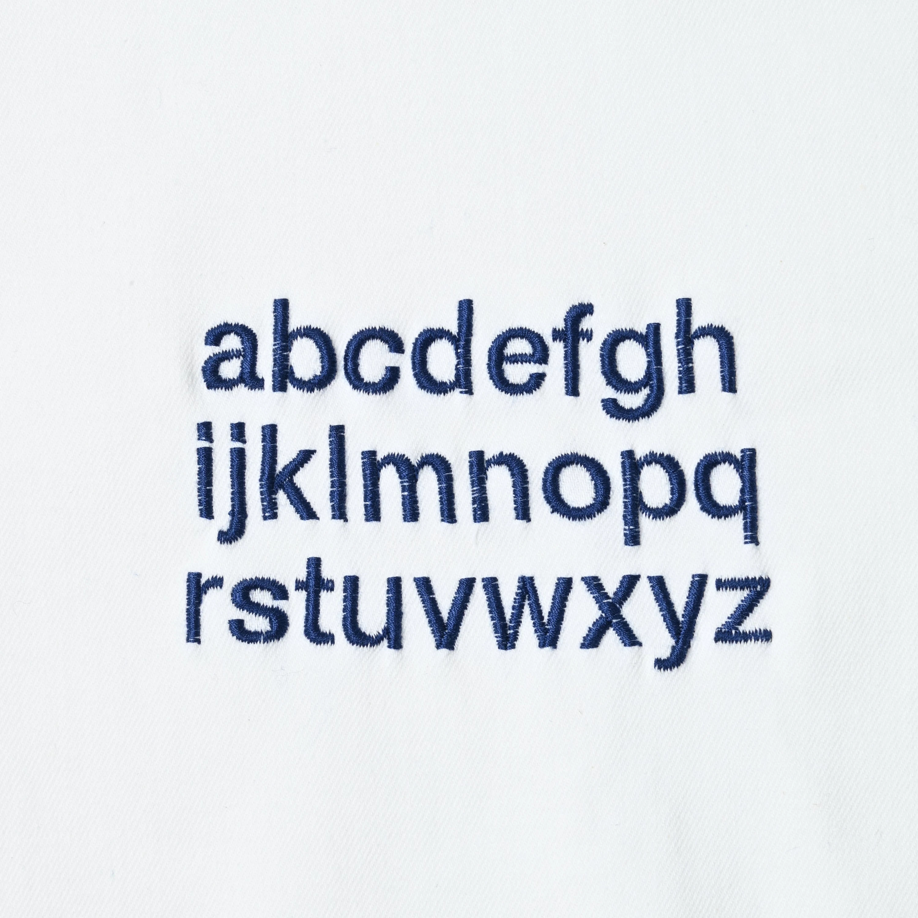 45R(フォーティファイブアール) |オーダー刺繍（ハイウェイゴシック）