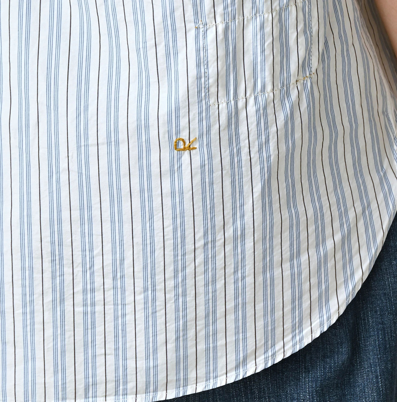 45R(フォーティファイブアール) |180番三子の908ローファーボタンダウンシャツ