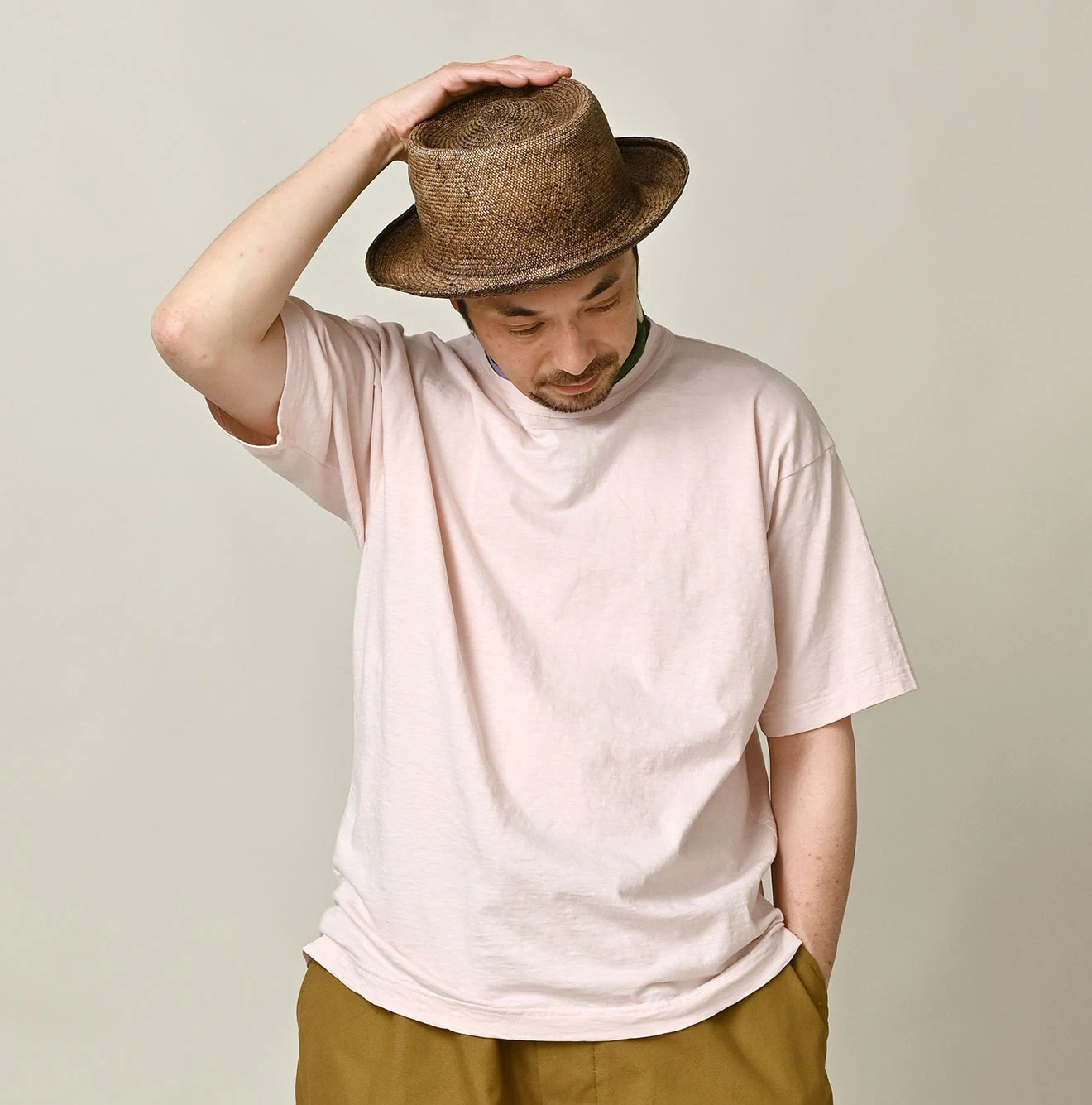 45R(フォーティファイブアール) |天竺の90845星Tシャツ