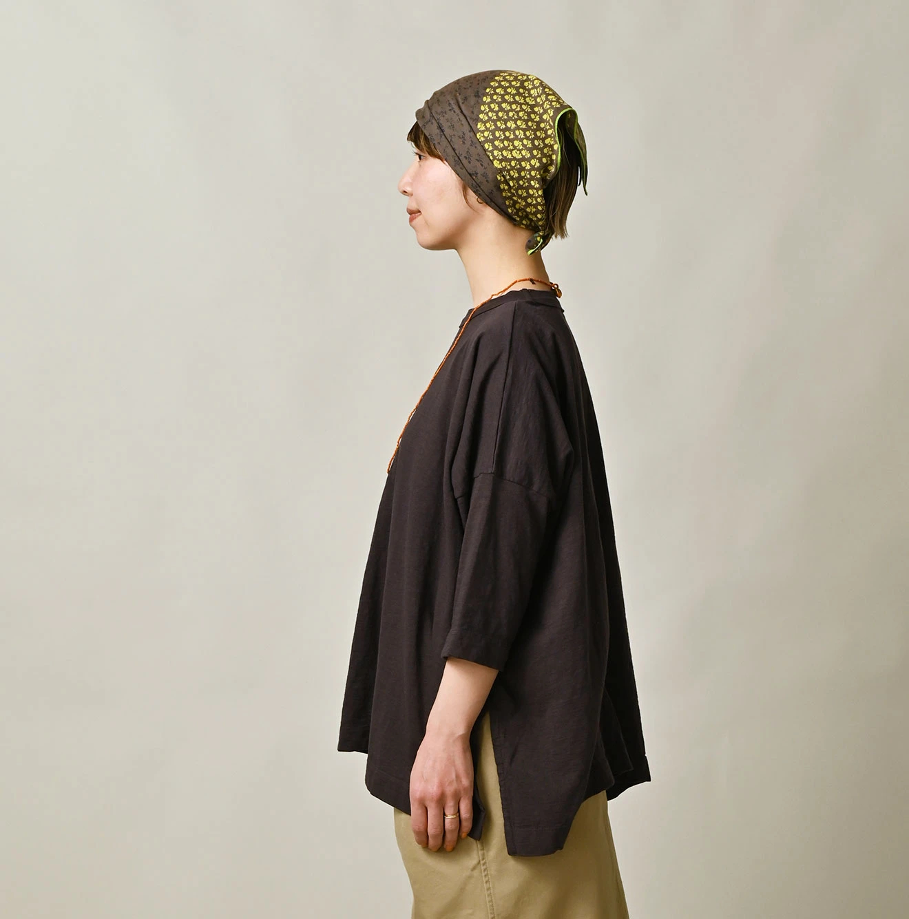 45R（フォーティファイブアール）| 天竺のビッグスリットTシャツ Short