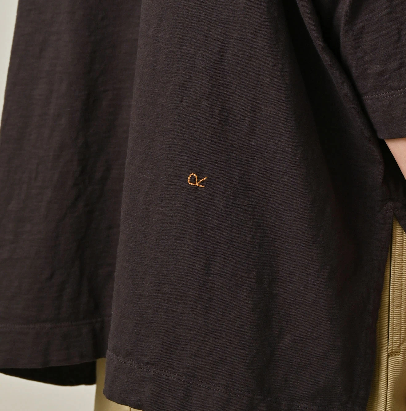 45R（フォーティファイブアール）| 天竺のビッグスリットTシャツ Short