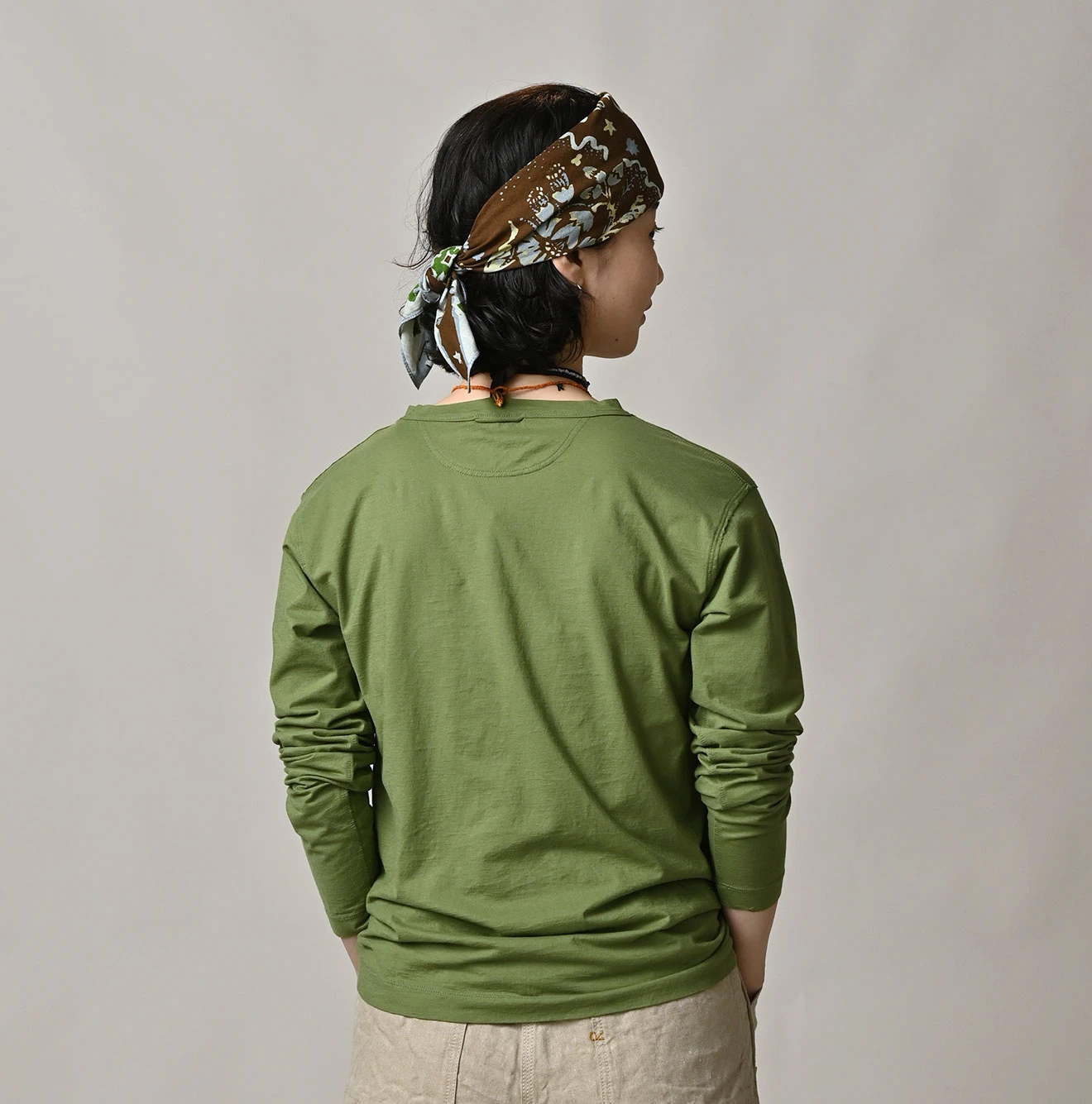 45R(フォーティファイブアール) |スーピマ薄天竺の908長袖Tシャツ