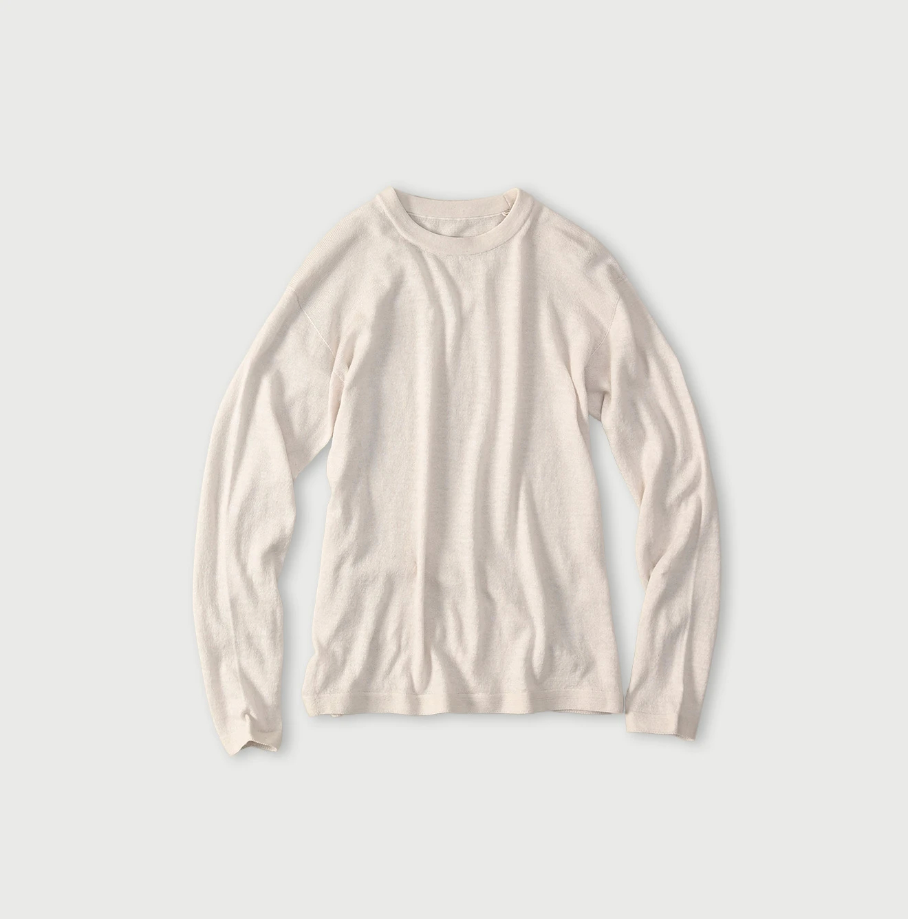 45R（フォーティファイブアール）| ホール超ガーゼの908クルー Sweater