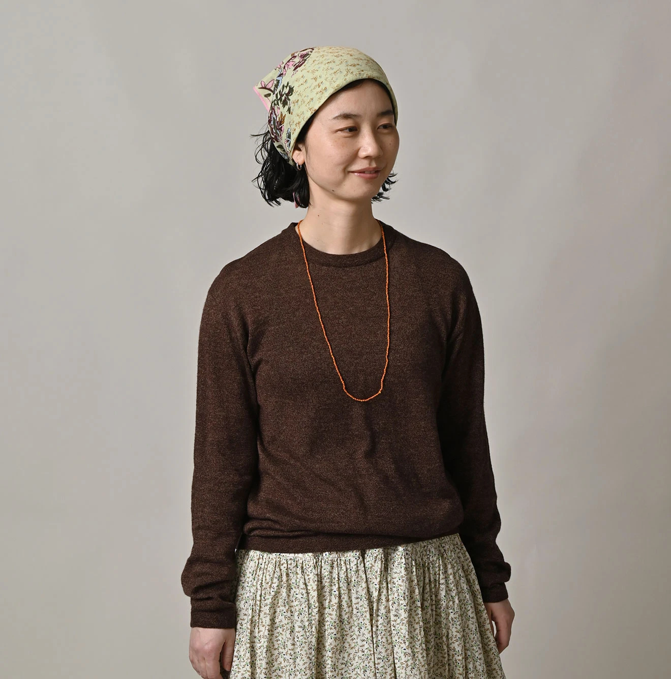 45R（フォーティファイブアール）| ホール超ガーゼの908クルー Sweater