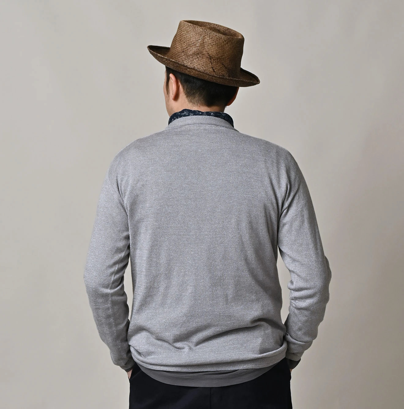 45R（フォーティファイブアール）| ホール超ガーゼの908クルー Sweater