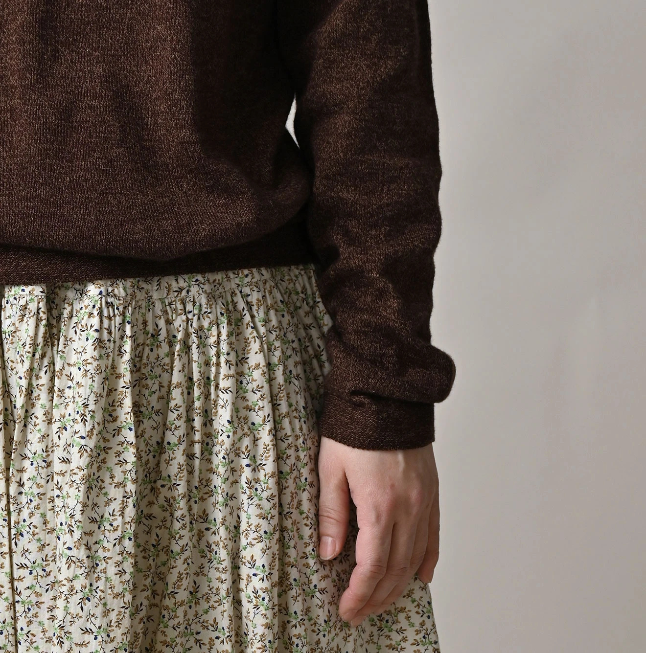 45R（フォーティファイブアール）| ホール超ガーゼの908クルー Sweater