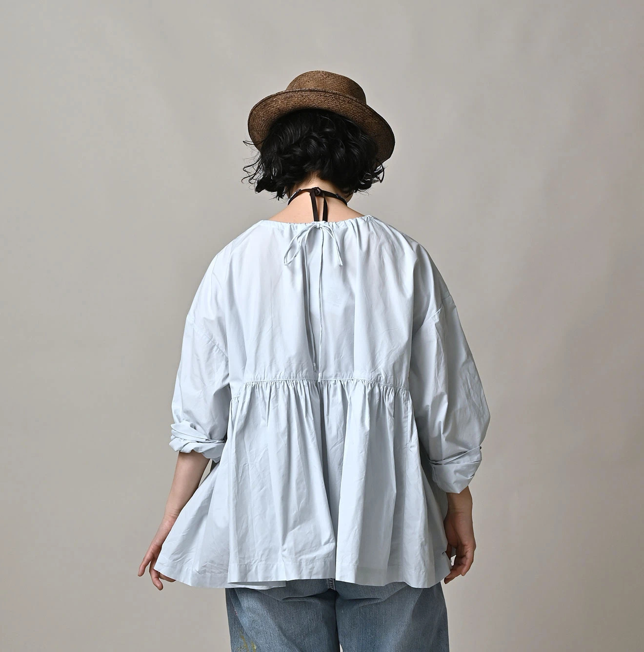 45R(フォーティファイブアール) |ONEONE 宝物のギャザーブラウス