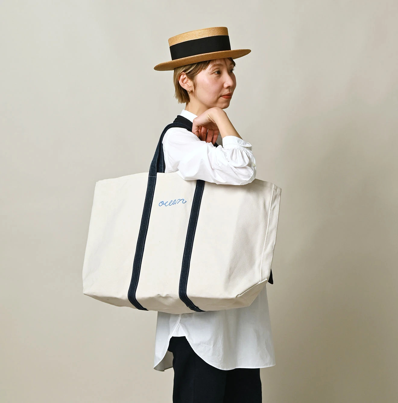 45R（フォーティファイブアール）| 2号帆布のセイルトート（大） Bag