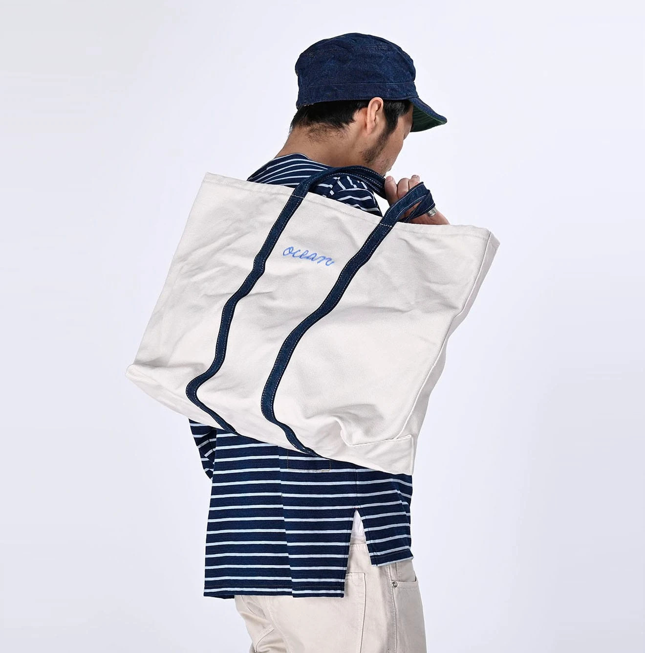 45R（フォーティファイブアール）| 2号帆布のセイルトート（大） Bag