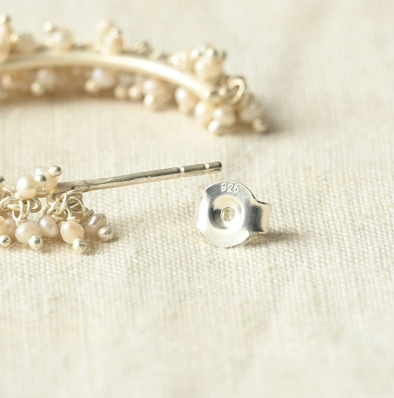 45R(フォーティファイブアール) |パトアシュ シードパール×シルバーリングのピアス