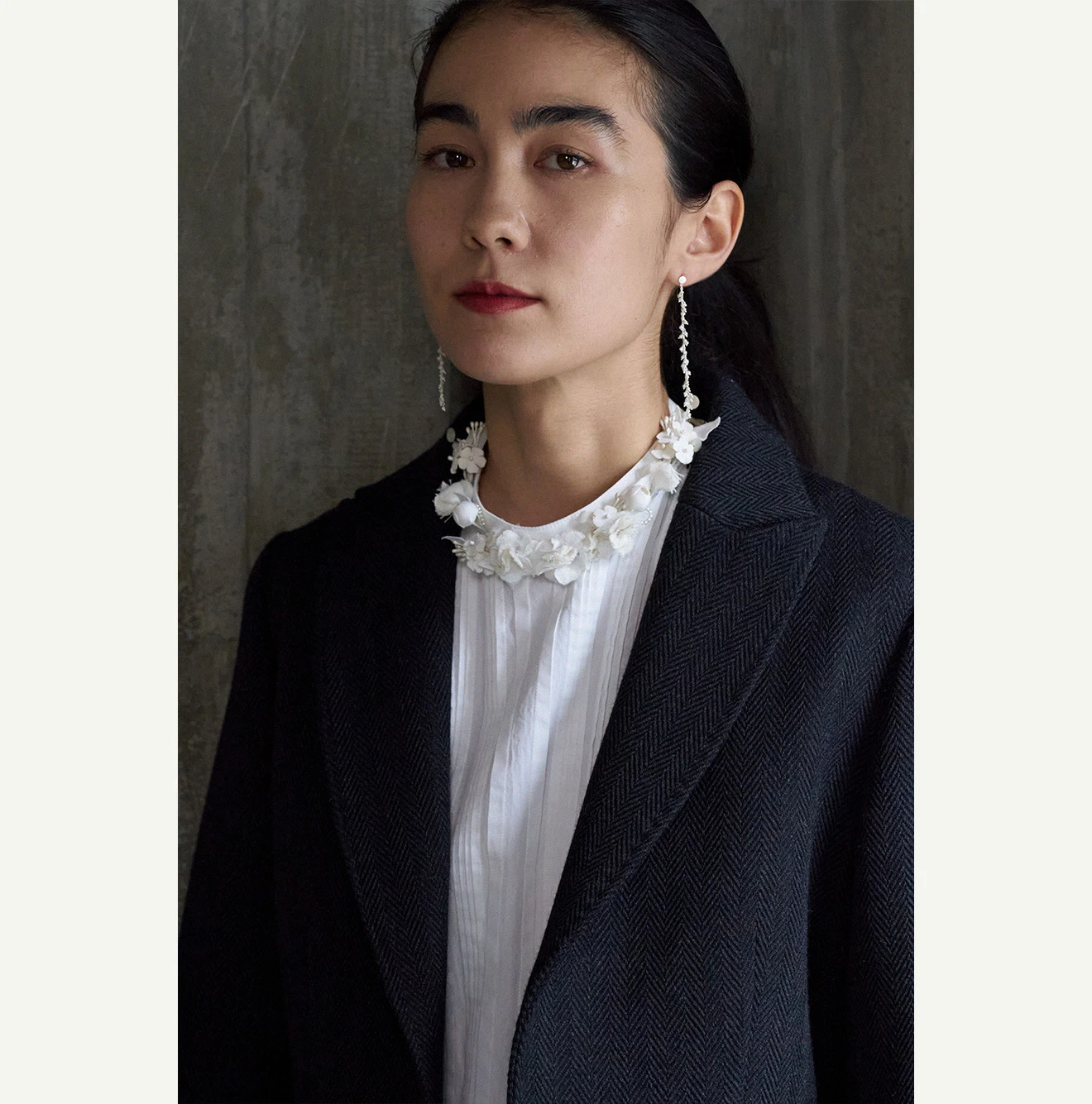 45R(フォーティファイブアール) |パトアシュ シードパール×シルバーシャワーのピアス