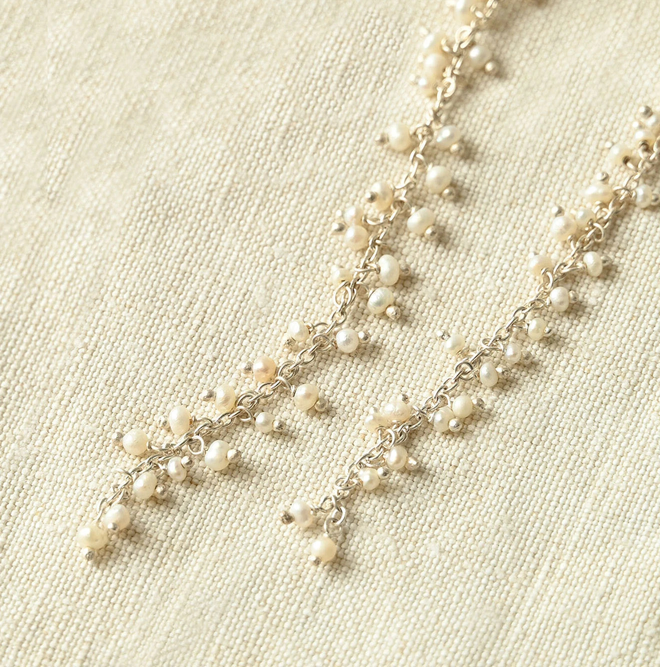 45R(フォーティファイブアール) |パトアシュ シードパール×シルバーシャワーのピアス