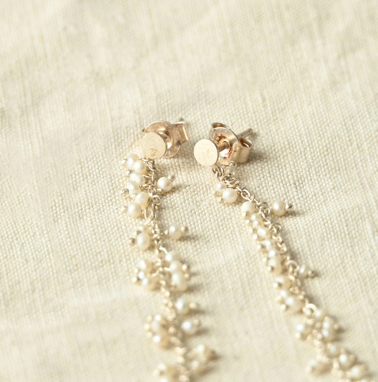 45R(フォーティファイブアール) |パトアシュ シードパール×シルバーシャワーのピアス