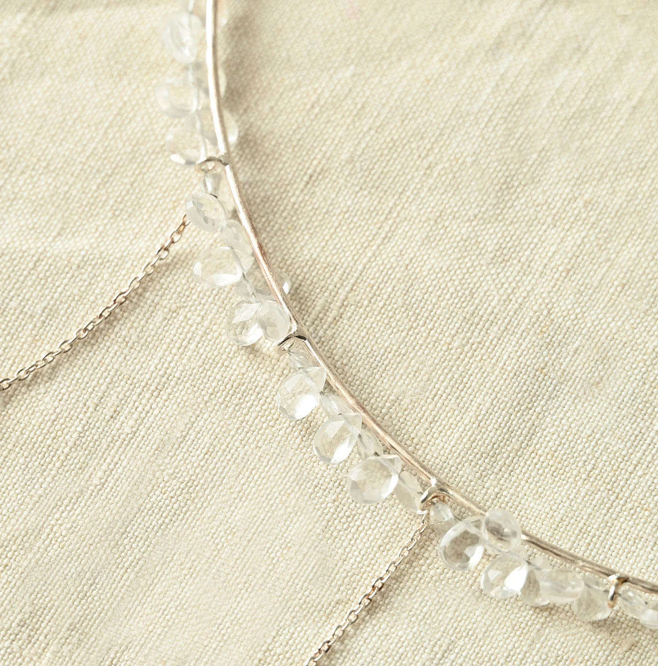 45R(フォーティファイブアール) |パトアシュ ストーン×シルバーのチョーカー