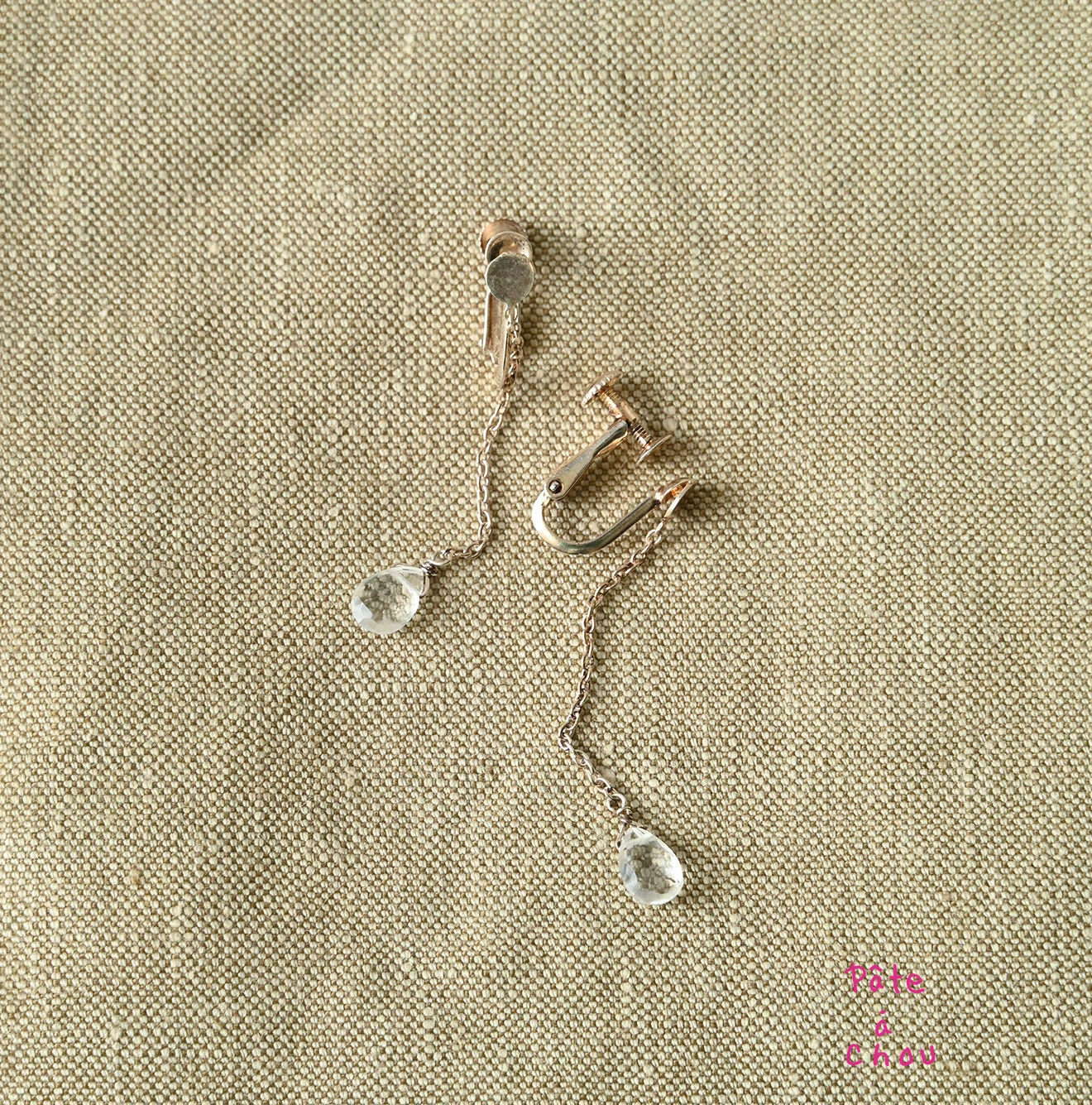 45R(フォーティファイブアール) |パトアシュ ストーン×シルバードローブのイヤリング