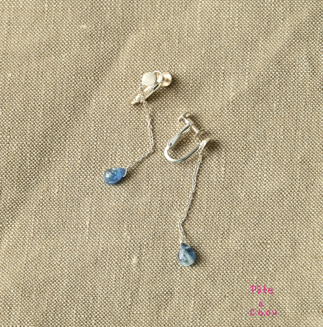 45R(フォーティファイブアール) |パトアシュ ストーン×シルバードローブのイヤリング