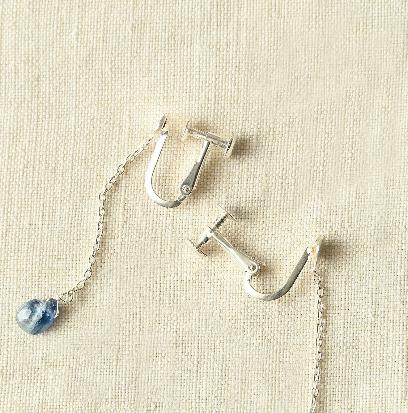 45R(フォーティファイブアール) |パトアシュ ストーン×シルバードローブのイヤリング