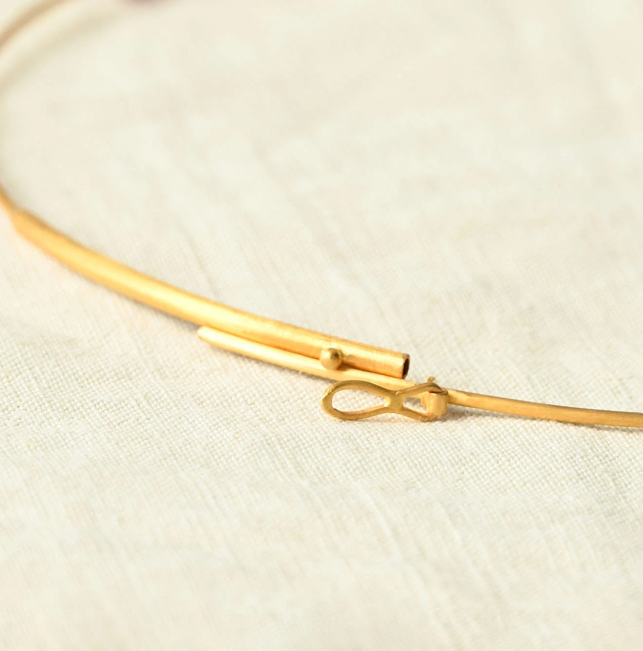 45R(フォーティファイブアール) |パトアシュ ストーン×ゴールドのチョーカー