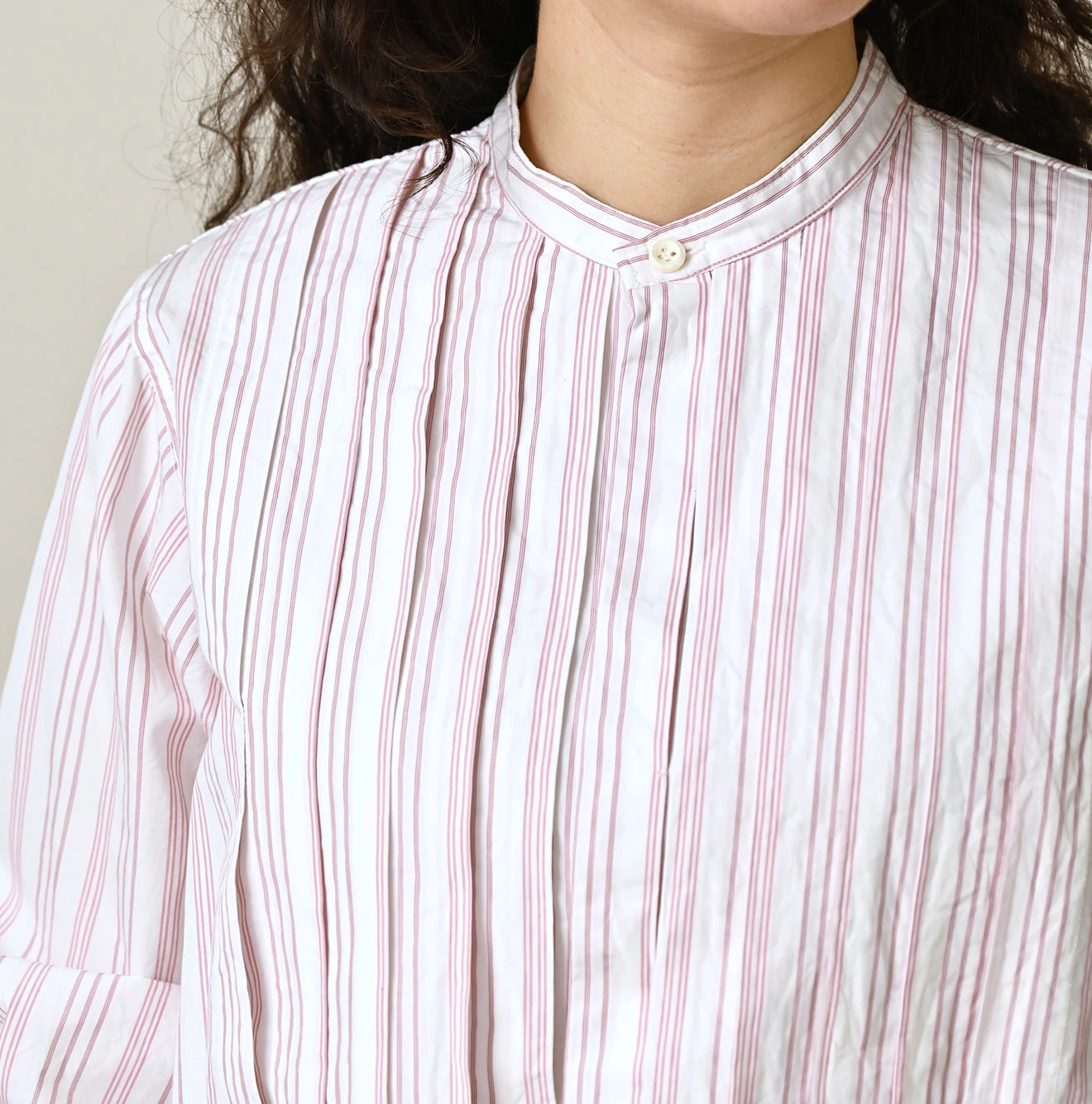 45R(フォーティファイブアール) |180番三子のタックブラウス