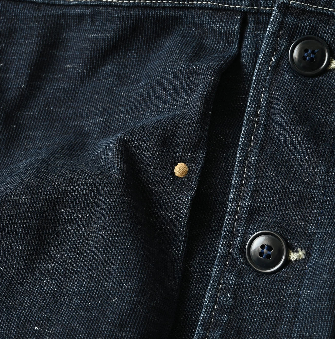 45R(フォーティファイブアール) |デニム天竺のGジャン（インディゴ）