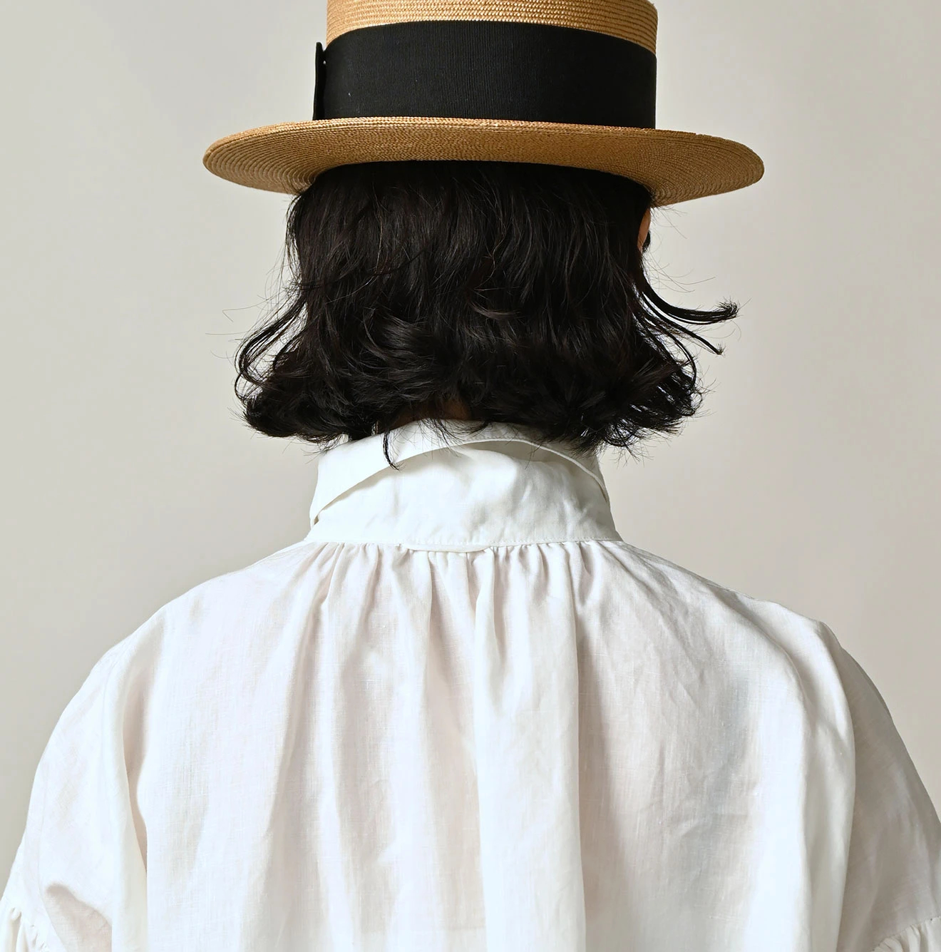 45R(フォーティファイブアール) |60リネンのスモックシャツ