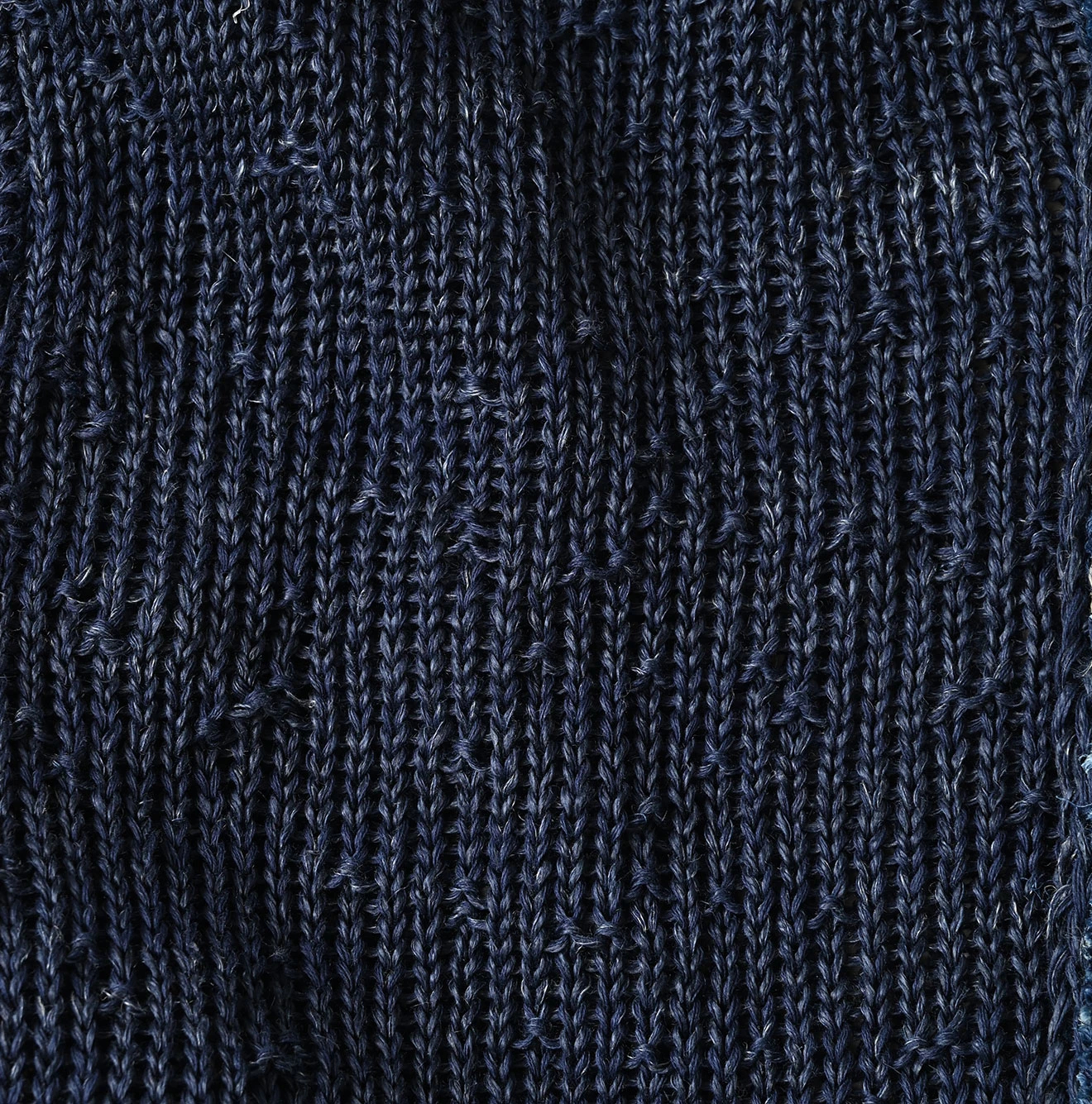 45R(フォーティファイブアール) |リネンギマのパッチワークロングカーディガン