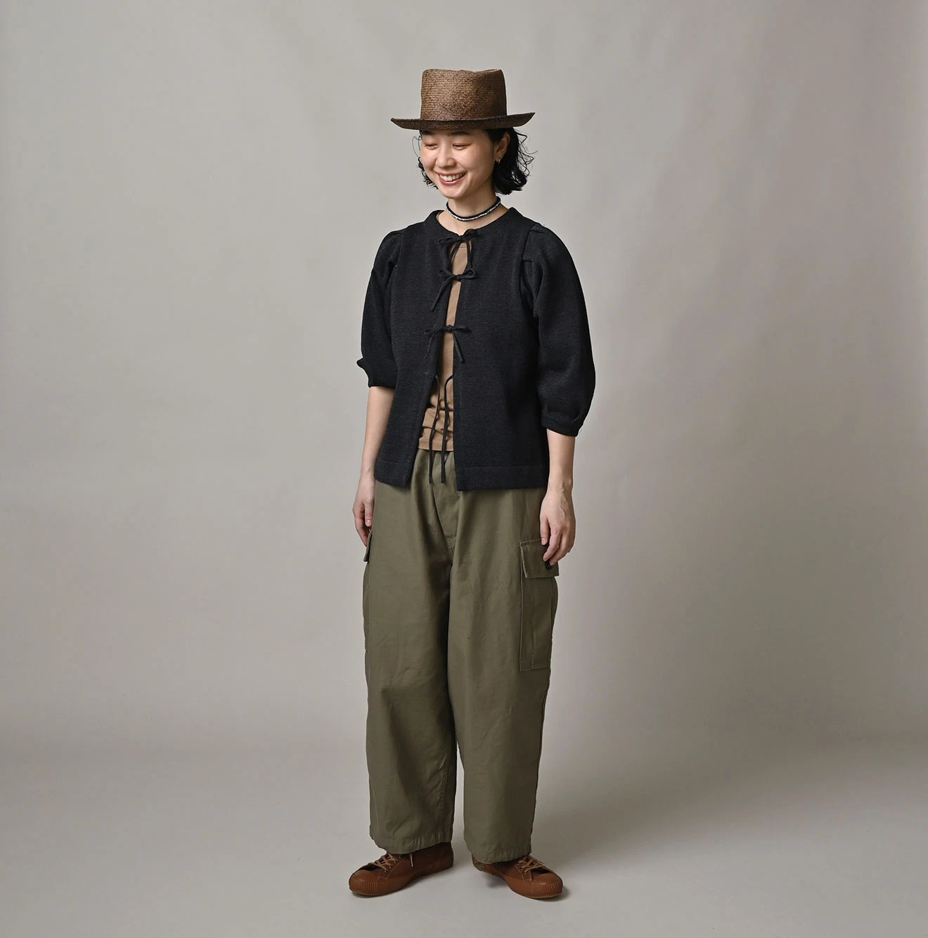45R（フォーティファイブアール）| ギマニットソーのボレロ Cardigan