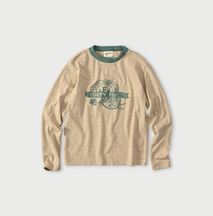 今季 45r ロゴジャカードの908クレリックＴシャツ（美品） 45R（フォーティファイブアール）| ロゴジャカードの908クレリックT
