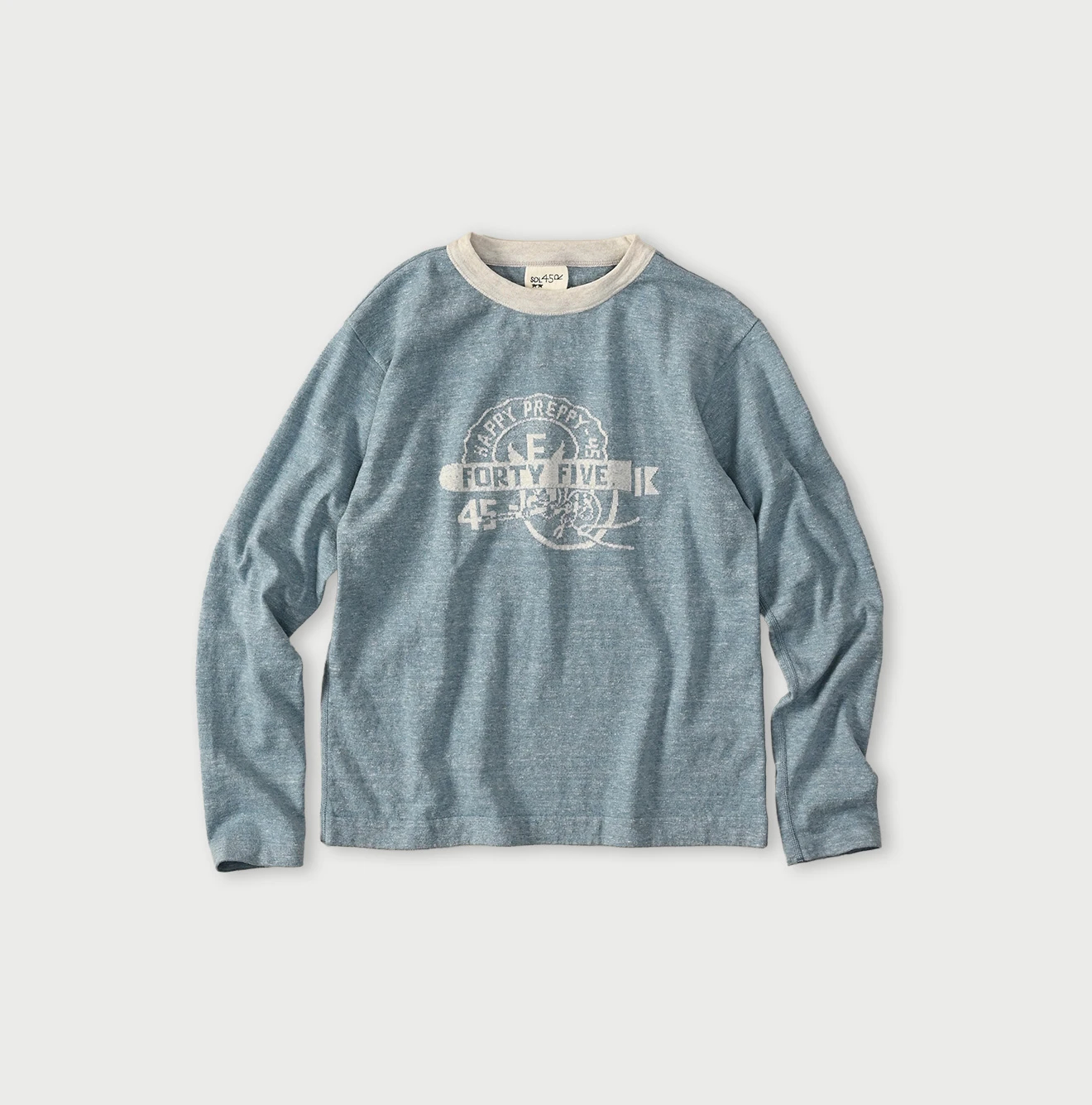 今季 45r ロゴジャカードの908クレリックＴシャツ（美品） 45R（フォーティファイブアール）| ロゴジャカードの908クレリックT
