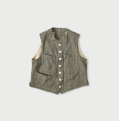 76-ヘリンボンヒッコリー 濃