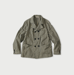 76-ヘリンボンヒッコリー 濃