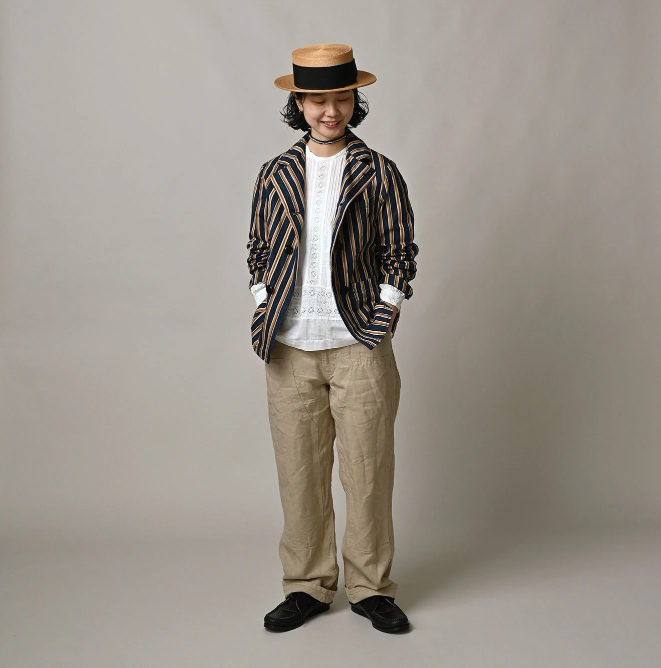 45R(フォーティファイブアール) |いろいろヒッコリーの908マノロジャケット