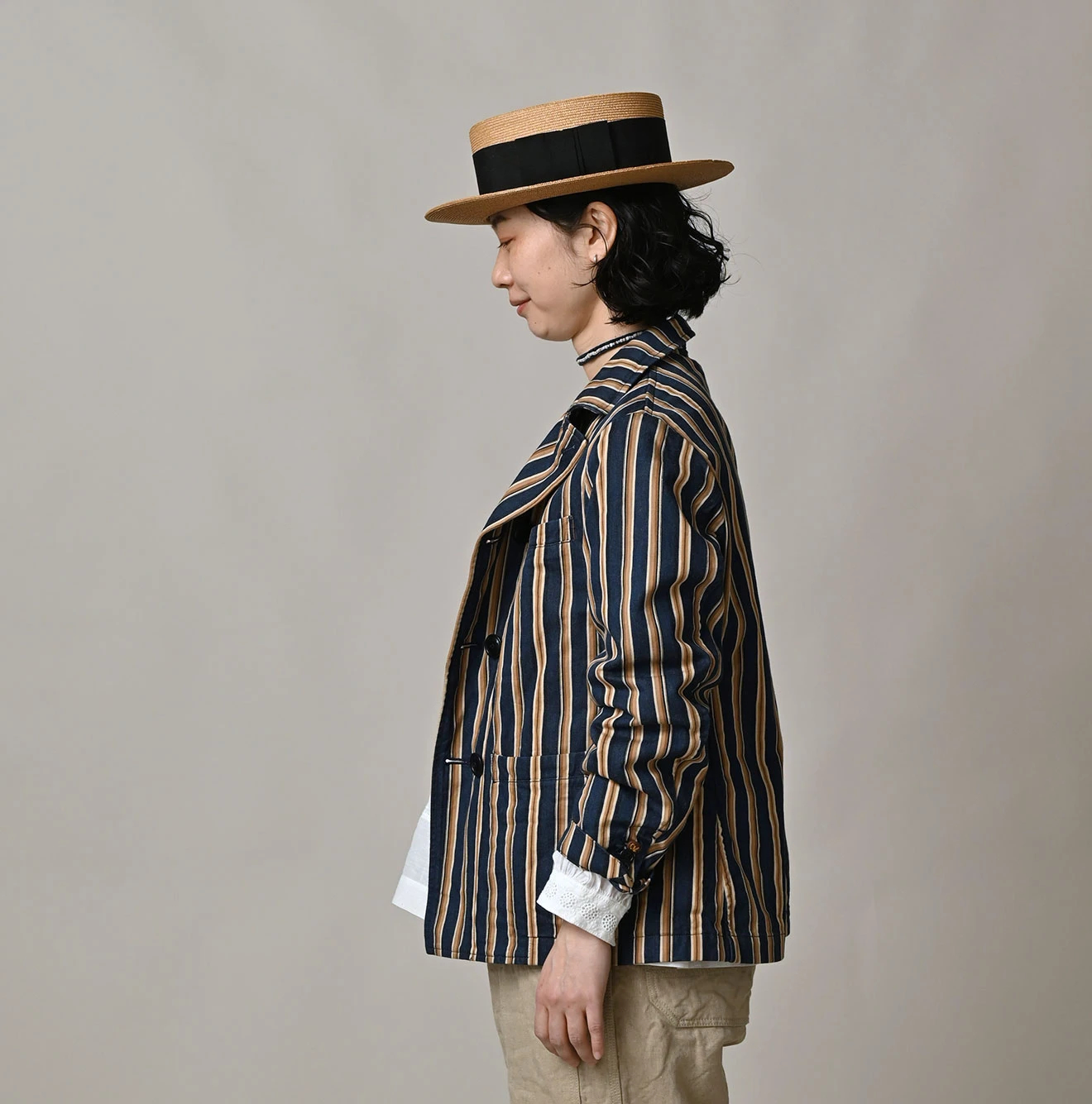 45R(フォーティファイブアール) |いろいろヒッコリーの908マノロジャケット