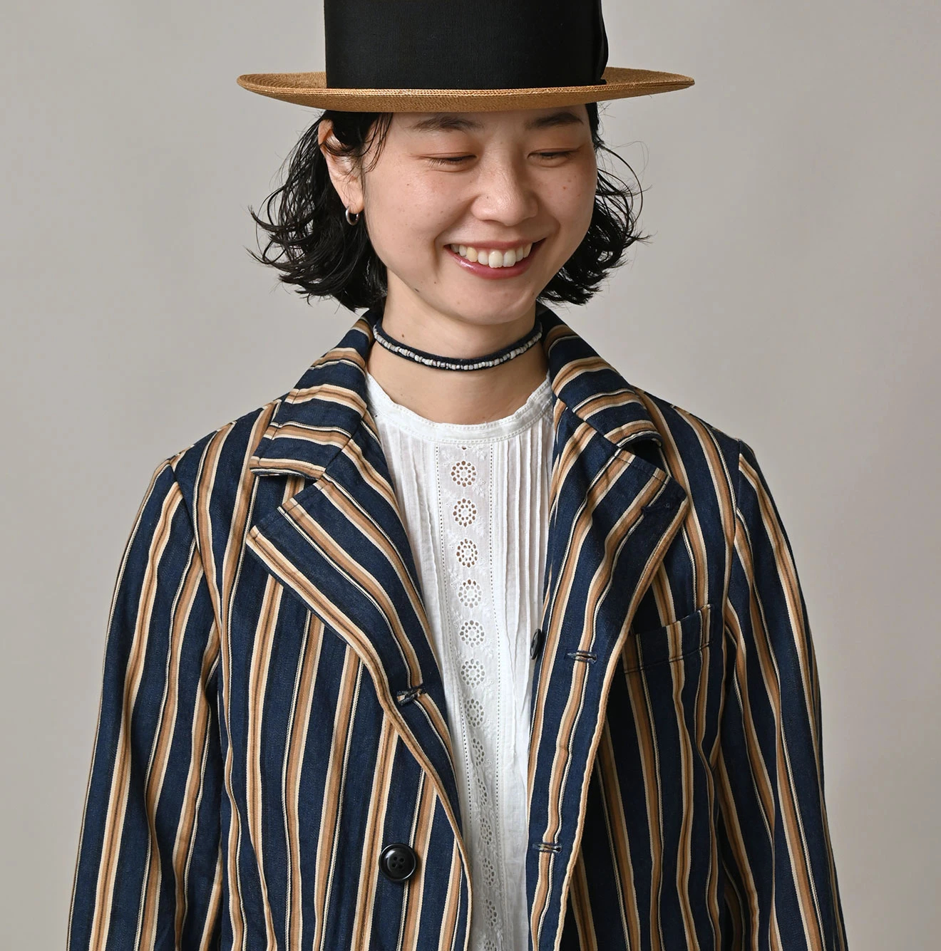 45R(フォーティファイブアール) |いろいろヒッコリーの908マノロジャケット