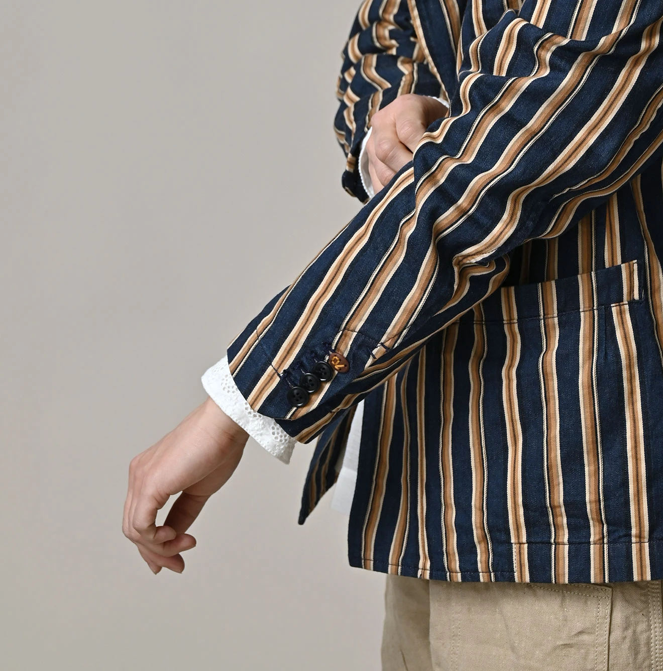 45R(フォーティファイブアール) |いろいろヒッコリーの908マノロジャケット