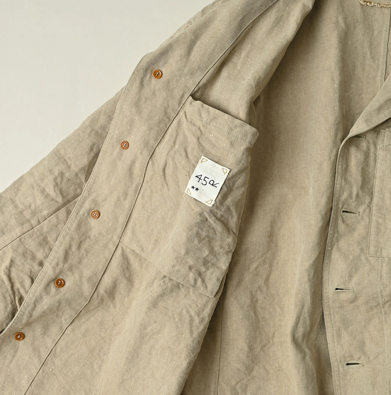 45R(フォーティファイブアール) |リネンクロスの908ワークコート