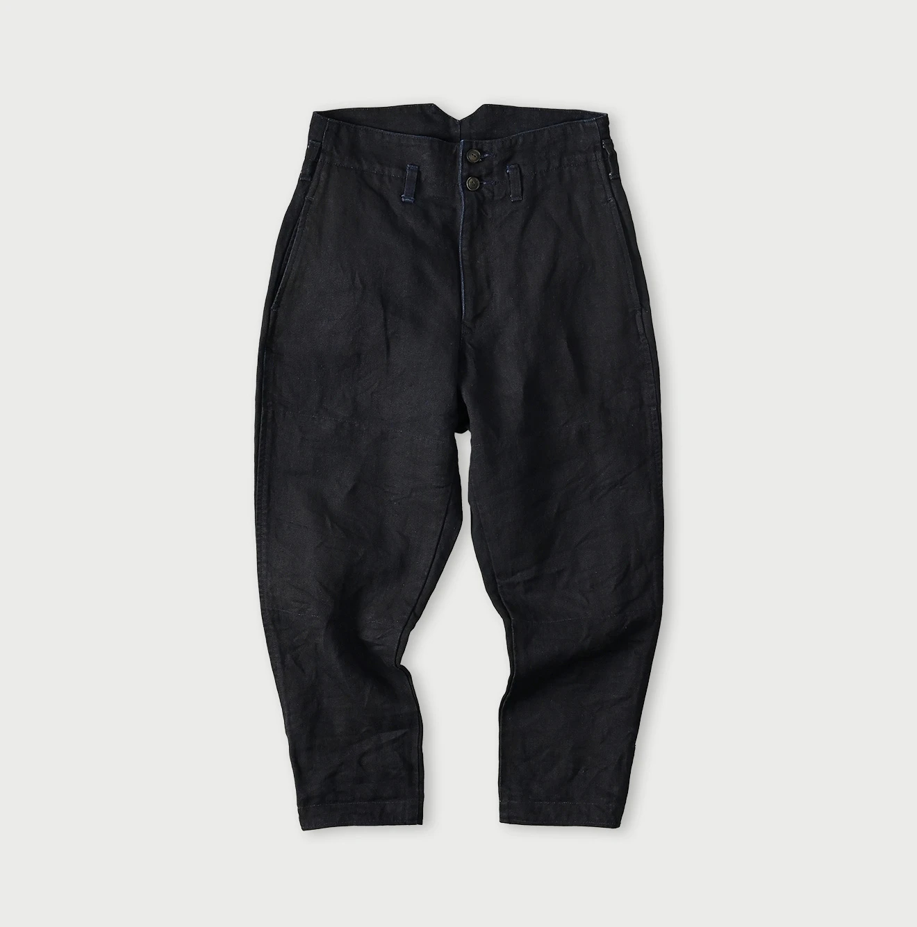 45R(フォーティファイブアール) |リネンヘリンボンの908ジョッパン（インディゴ）