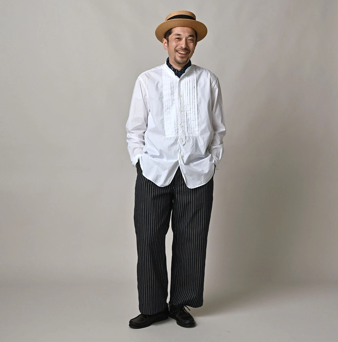 45R(フォーティファイブアール) |いろいろヒッコリーの908イージーパンツ