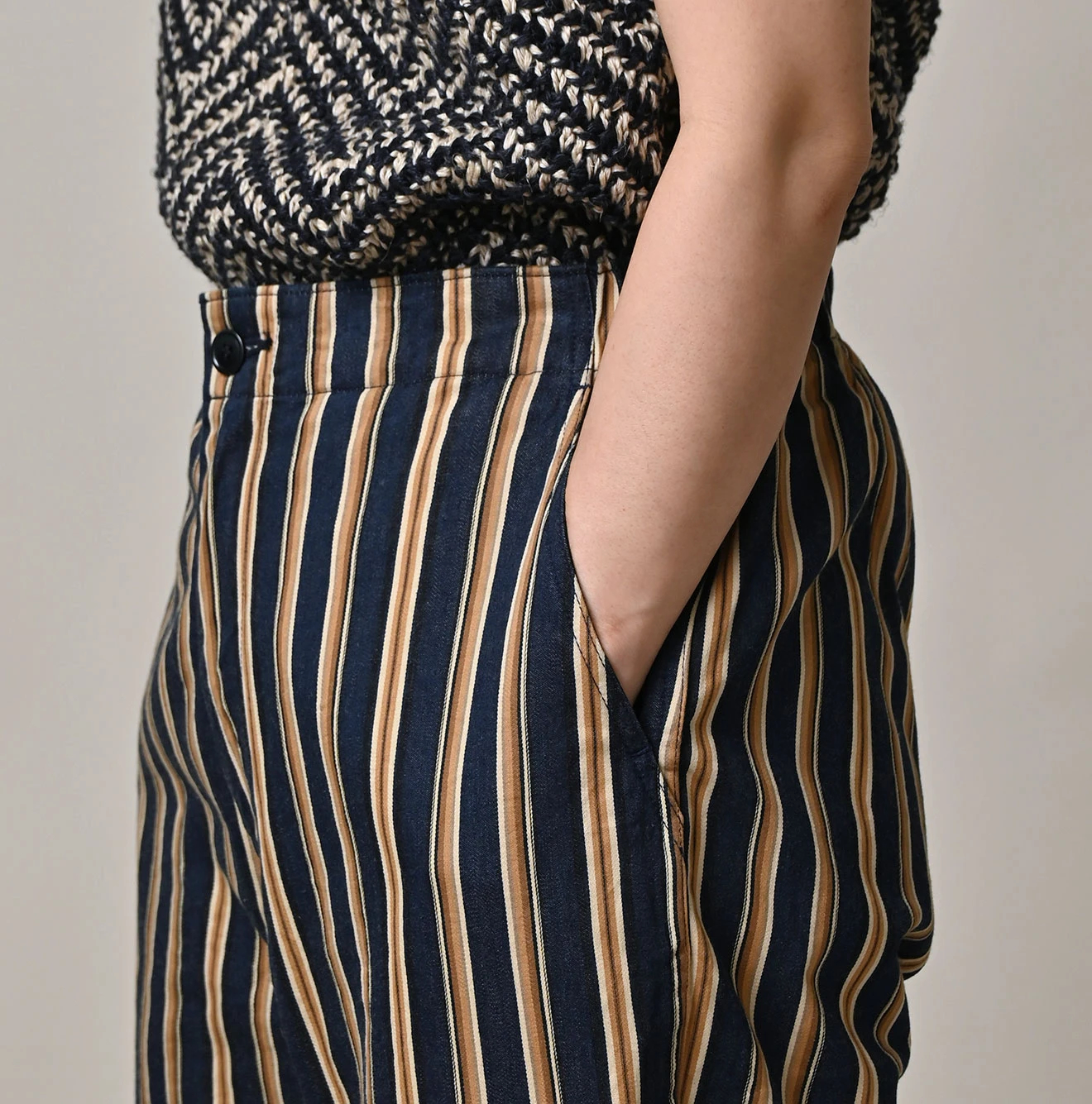 45R(フォーティファイブアール) |いろいろヒッコリーの908イージーパンツ