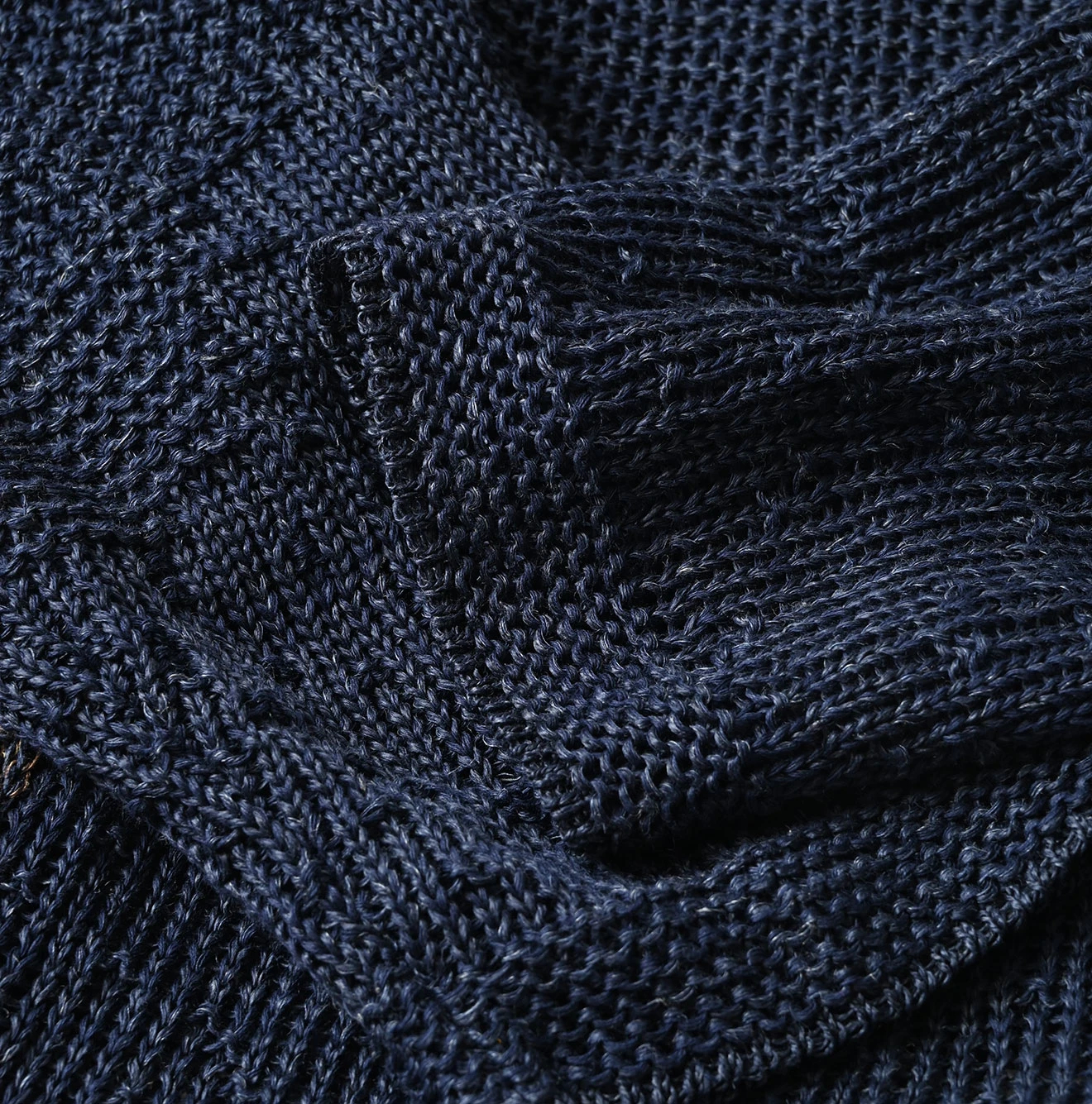 45R(フォーティファイブアール) |リネンギマのパッチワーク馬セーター