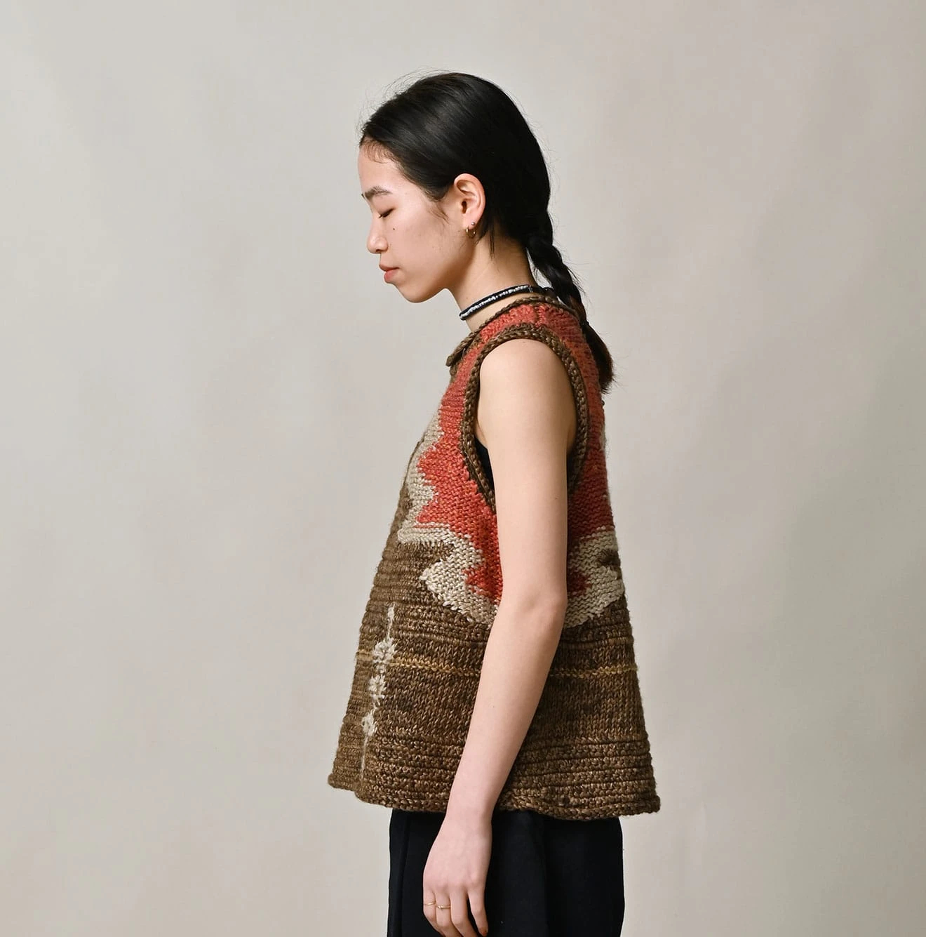 45R(フォーティファイブアール) |ラグジャカードのキャミ