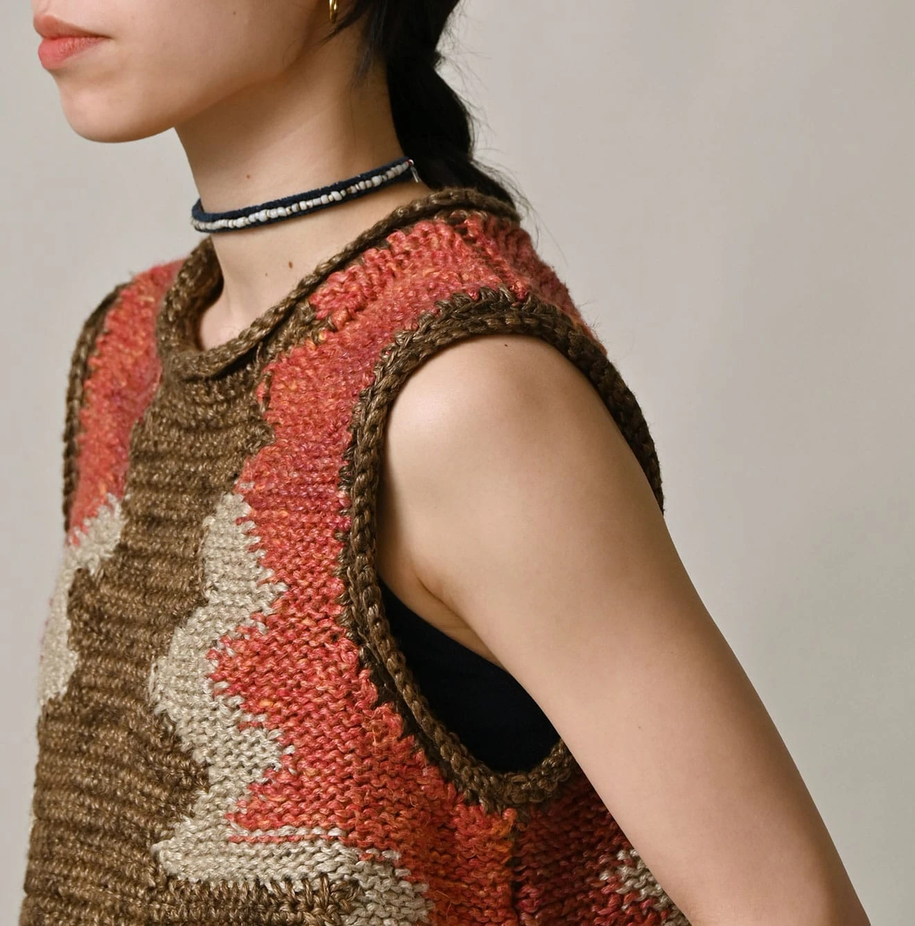 45R(フォーティファイブアール) |ラグジャカードのキャミ