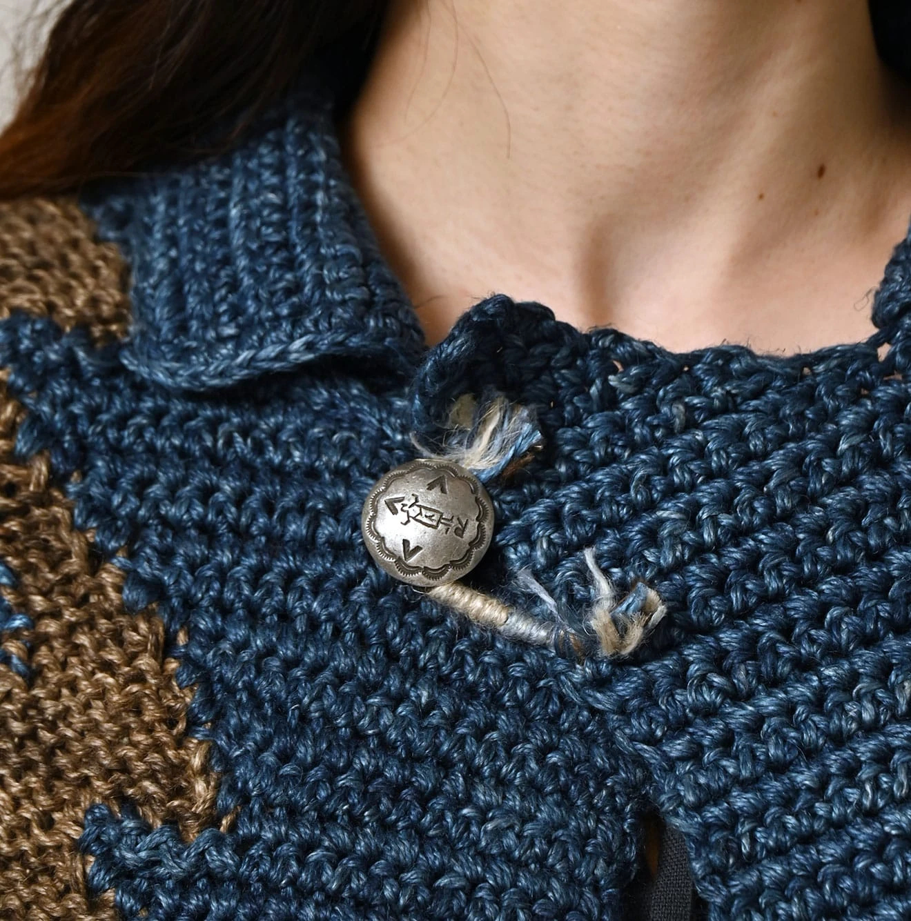 45R(フォーティファイブアール) |ラグジャカードの908ランチジャケット（藍ベース）