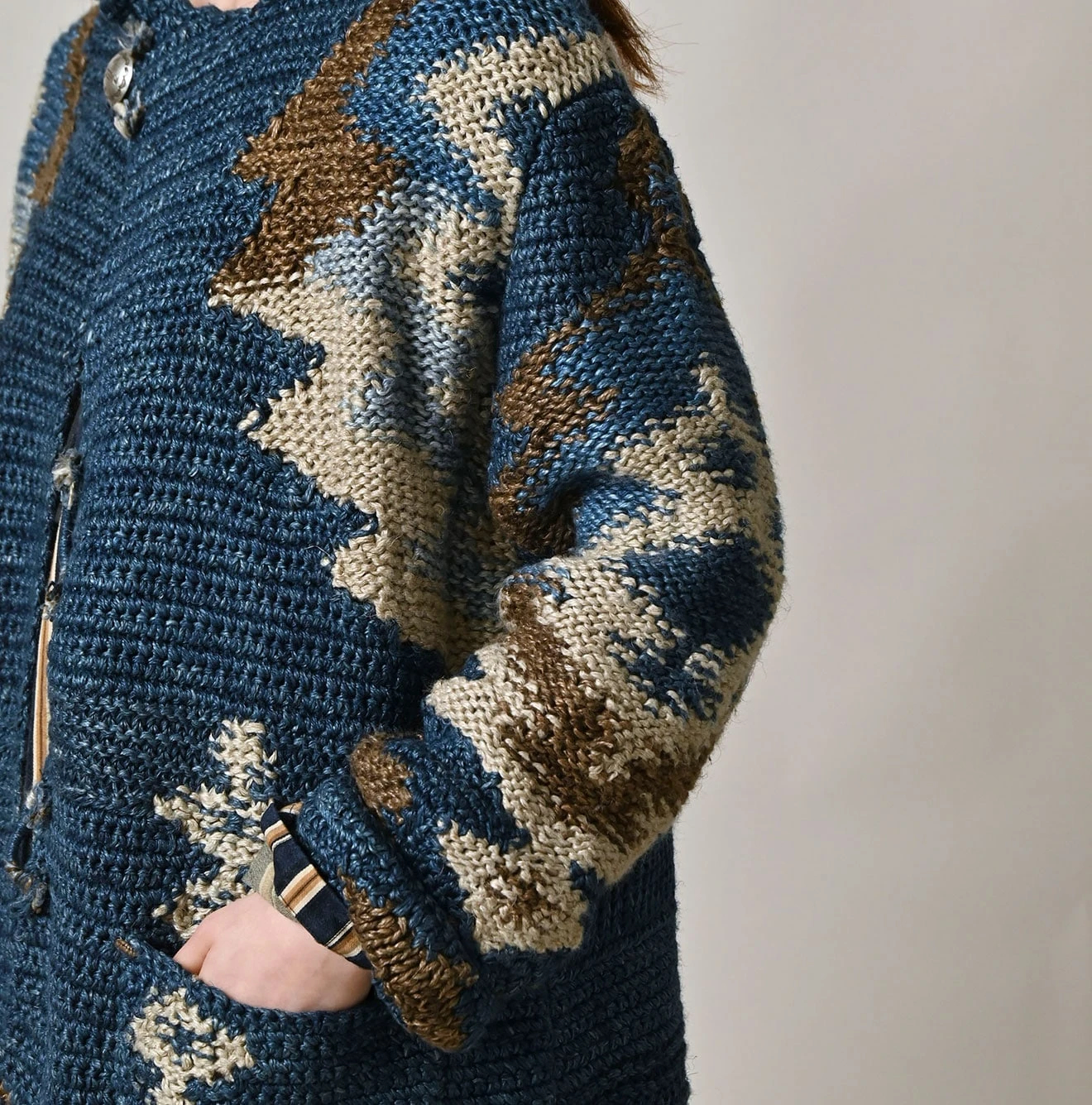 45R(フォーティファイブアール) |ラグジャカードの908ランチジャケット（藍ベース）