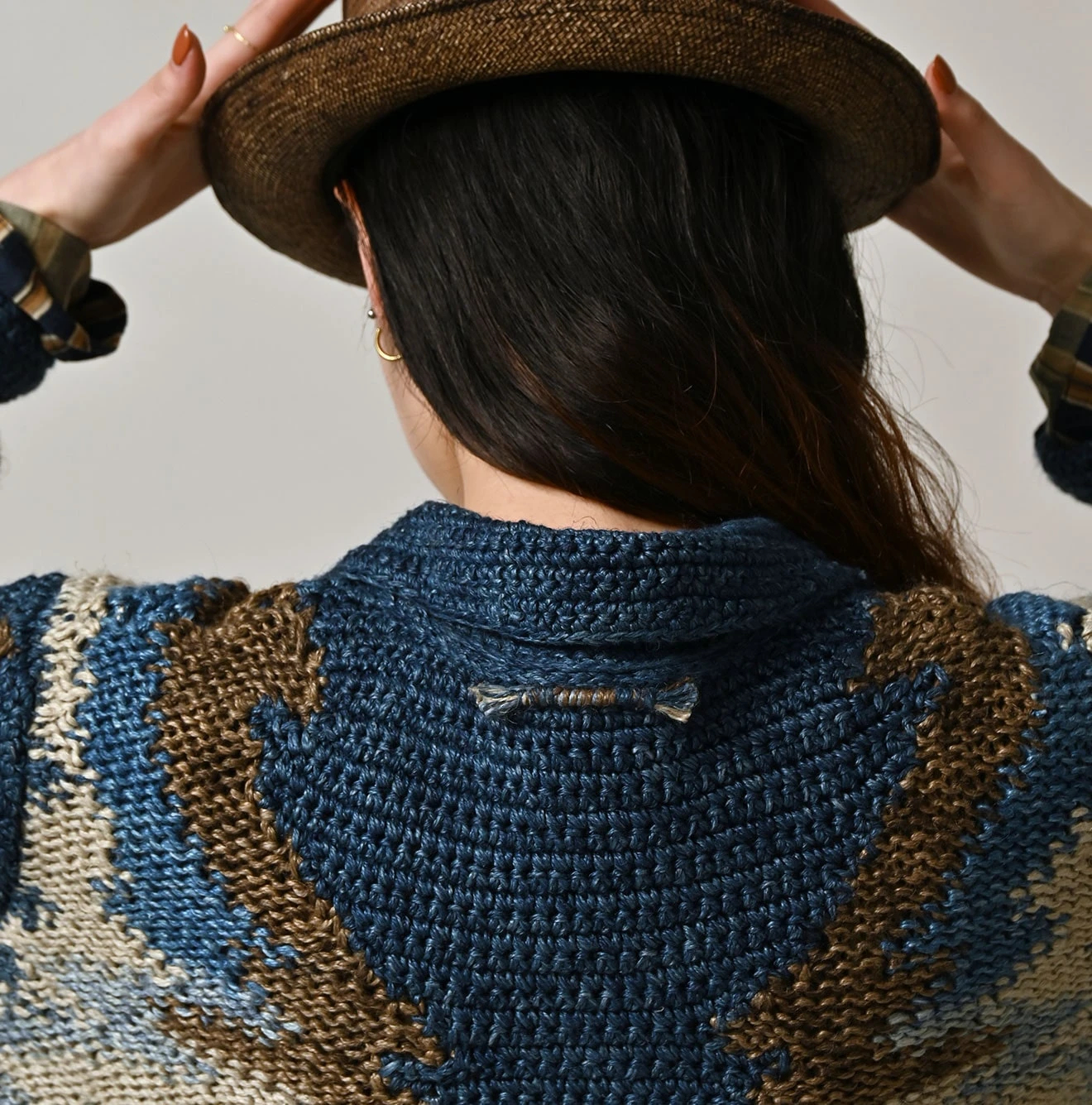 45R(フォーティファイブアール) |ラグジャカードの908ランチジャケット（藍ベース）