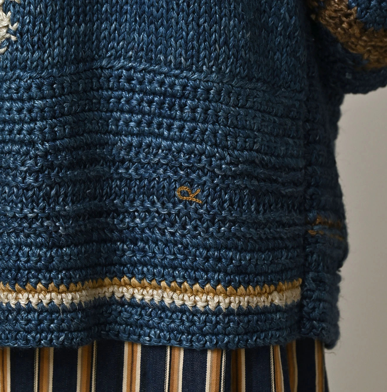 45R(フォーティファイブアール) |ラグジャカードの908ランチジャケット（藍ベース）