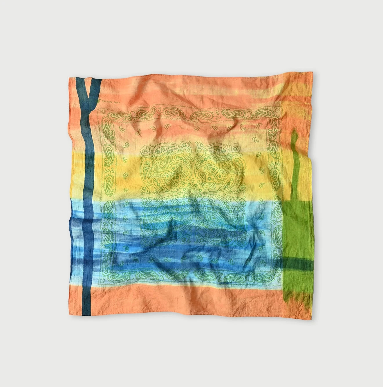 45R(フォーティファイブアール) |インドカディハンドプリントのバンダナ