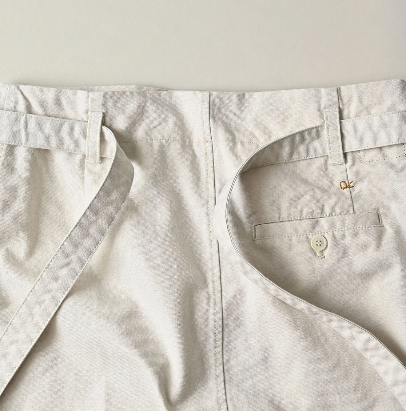 45R(フォーティファイブアール) |高密度ダックのラップスカート